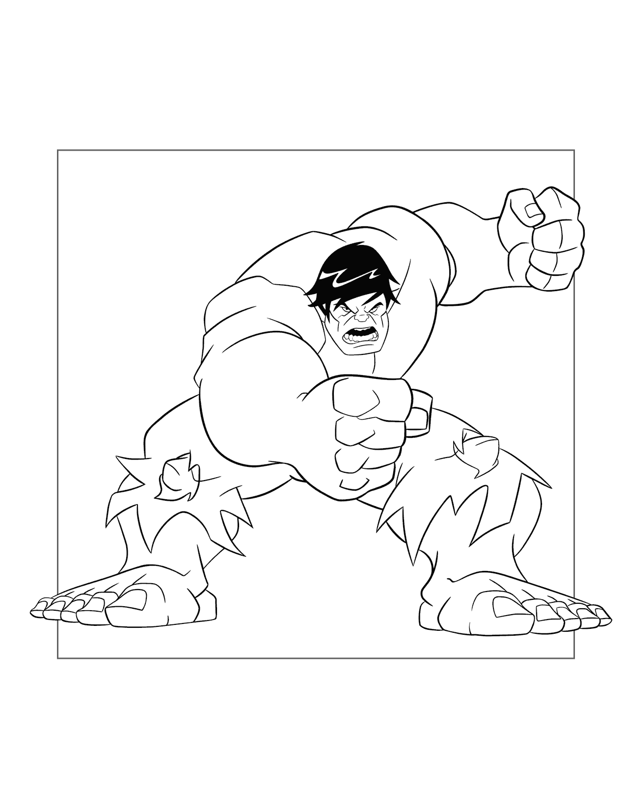 Hulk-Smash-Coloring-Page