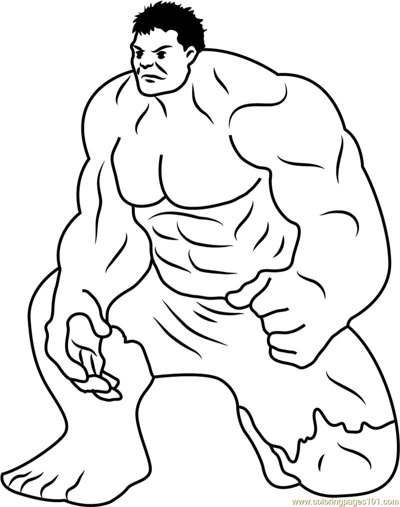 Hulk-Smash-by-Lanbow-coloring-page