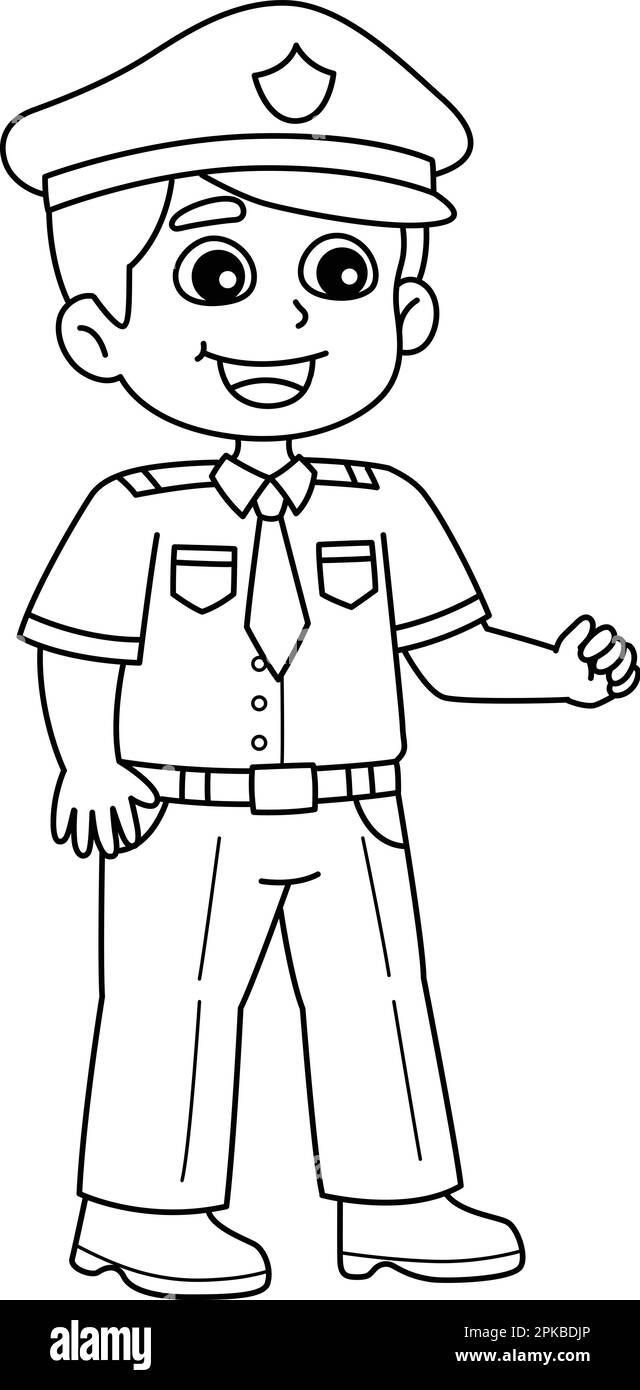 policeman-isolated-coloring-page-for-kids-2PKBDJP
