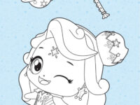Shooting Star Catch Teenieping Season5 Characters Coloring Book Ver 2 11