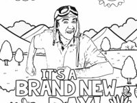 Brand New Day Color Page