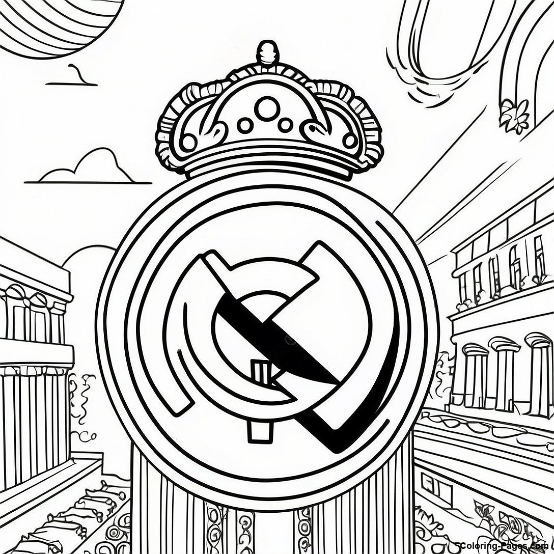 real madrid coloring page 90813 30733 real madrid coloring page 90813 30733