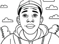 tyler the creator coloring page 27974 22098