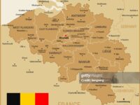 belgium vector map political golden map with regions geographical borders of germany france belgium vector map political golden map with regions geographical borders of germany france
