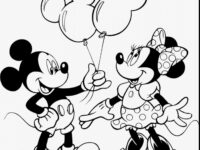 minnie mouse and daisy duck coloring pages 7