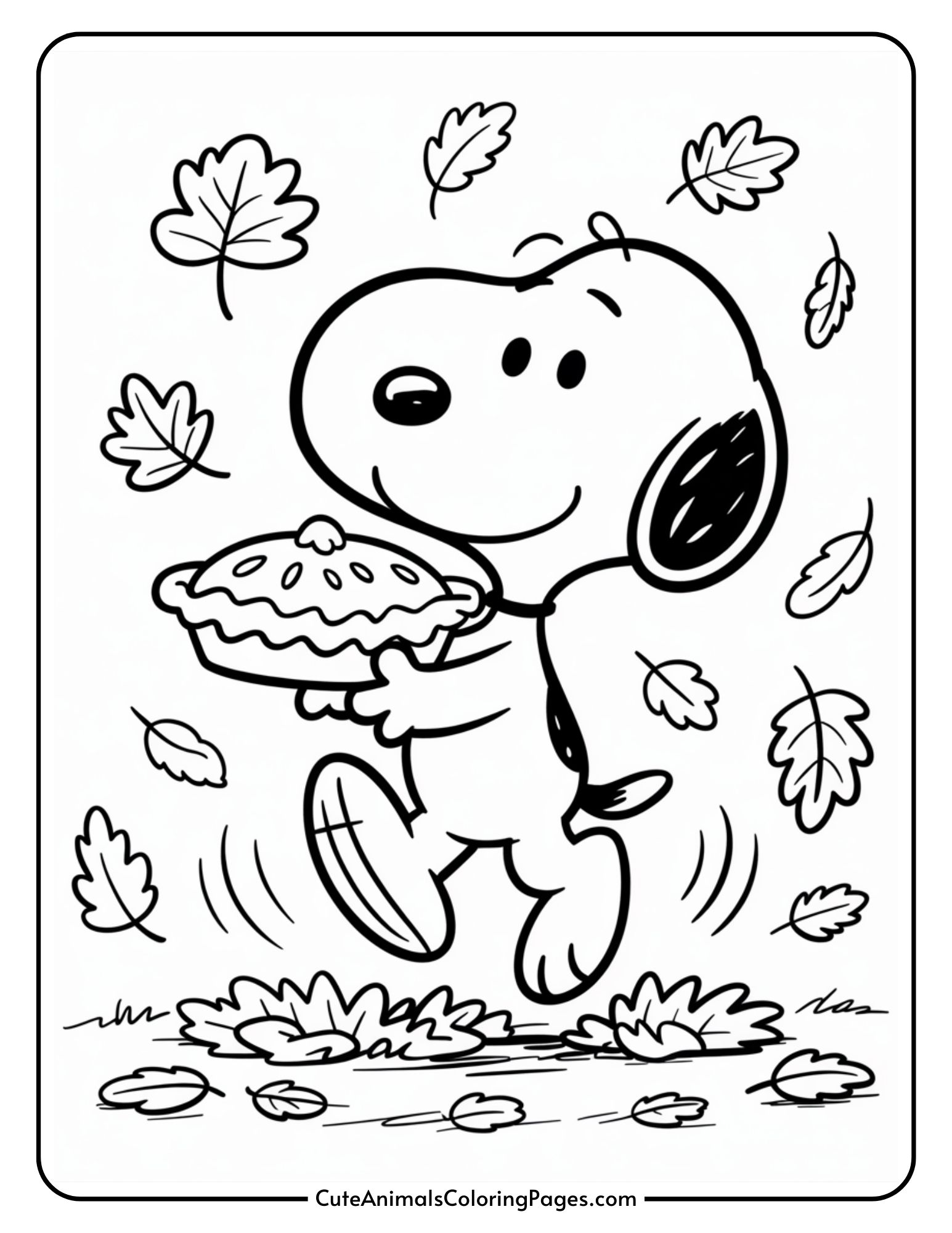 snoopy thanksgiving coloring pages 4 snoopy thanksgiving coloring pages 4