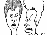 Beavis with Butt Head