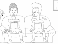 beavis and butthead sketch 9