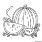 sunny and melon coloring page 129813 62912