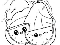 sunny and melon coloring page 26002 20548