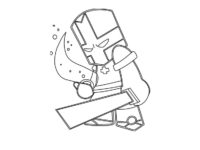 castle crashers coloring pages 11