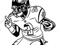 lamar jackson action pose coloring page 13190 10354 001