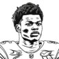 lamar jackson coloring page 98009 36933 001