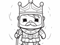 pngtree king character coloring pages from adland and dundee vector png image 6775337
