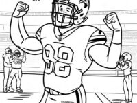 saquon barkley celebrating a touchdown coloring page 112884 49050 saquon barkley celebrating a touchdown coloring page 112884 49050