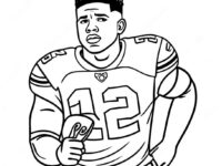 saquon barkley coloring page 112881 48919 saquon barkley coloring page 112881 48919