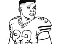 saquon barkley coloring page 19292 15229 saquon barkley coloring page 19292 15229