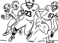 saquon barkley dodging defenders coloring page 112885 49053 saquon barkley dodging defenders coloring page 112885 49053