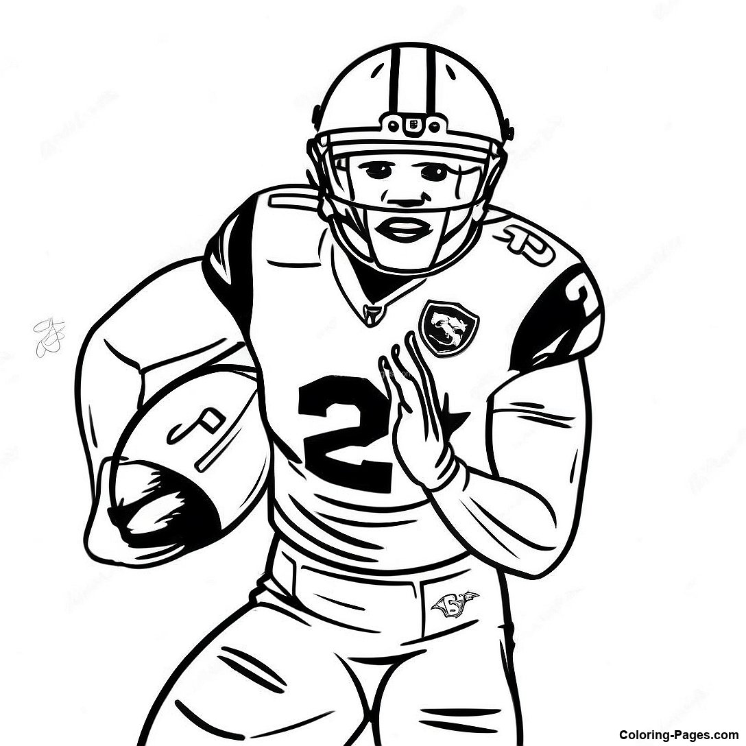 saquon barkley in action coloring page 112883 48927 saquon barkley in action coloring page 112883 48927