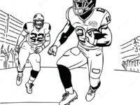 saquon barkley in action coloring page 112883 49048 saquon barkley in action coloring page 112883 49048