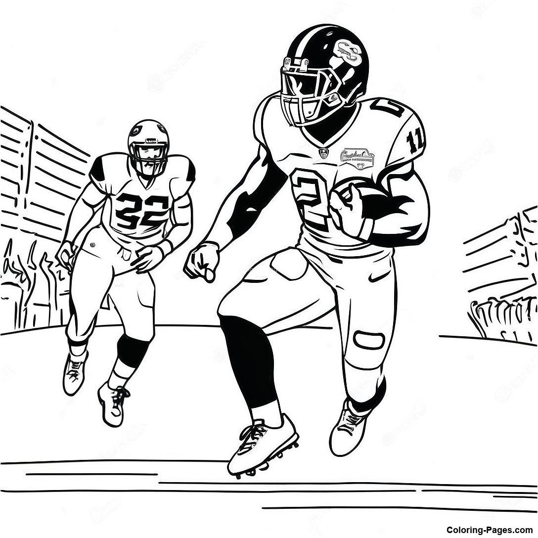 saquon barkley in action coloring page 112883 49048 saquon barkley in action coloring page 112883 49048