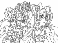 Printable Delicious Party Pretty Cure Printable Delicious Party Pretty Cure