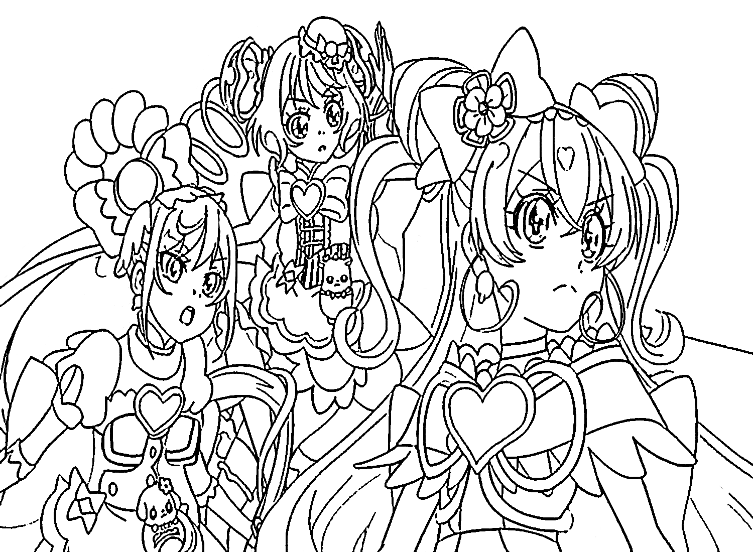 Printable Delicious Party Pretty Cure Printable Delicious Party Pretty Cure