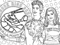 Zed and Addison Disney Zombies