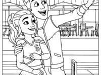 Zed and Addison Waving