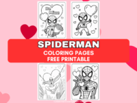 spiderman coloring pages free printable 2 1024×538