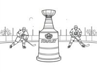 stanley cup coloring pages