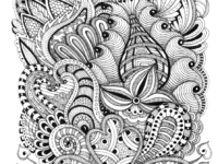 abstract coloring pages for adults 10