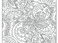 free printable difficult coloring pages for adults 18