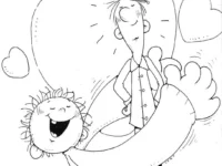 papa COLORING BIRTHDAY CARD 6