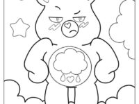 Easy Grumpy Care Bear Coloring In 791×1024 1 Easy Grumpy Care Bear Coloring In 791×1024 1