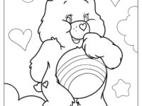 Furry Cheer Care Bear In Thoughtful Pose Coloring In 791×1024 1 Furry Cheer Care Bear In Thoughtful Pose Coloring In 791×1024 1