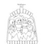 Shadrach Meshach and Abednego Coloring Sheet