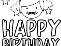 UNCLE BIRTHDAY COLORING PAGE