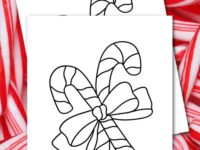 candy cane coloring pages candy cane coloring pages