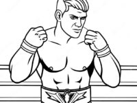 cody rhodes in action coloring page 88286 28784