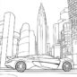 koenigsegg jesko absolut 2022 full body city coloring page white background highest 969863 117432