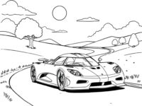 koenigsegg jesko coloring pages 90