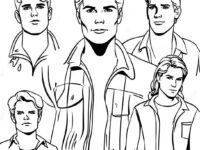 the outsiders characters coloring page 114891 50602 the outsiders characters coloring page 114891 50602