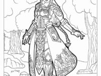 Coloring Page Of Princess Zelda 791×1024