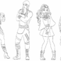 Descendants Coloring Page Printable