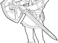 Zelda Coloring Pages