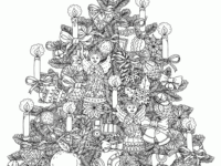 adult christmas coloring pages 5