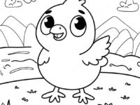 adventurous where s chicky coloring page 37043 29796