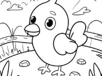 adventurous where s chicky coloring page 37044 29302