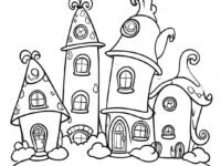 colorful whoville houses coloring page 9771 7873